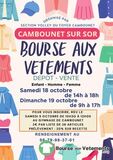 bourse aux vêtements automne hiver( dépot vente)