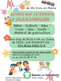 Bourse aux vêtements (bébés, enfants, ados, jouets ...)