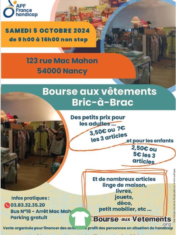 Bourse aux vêtements - Bric à Brac