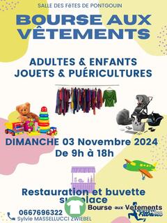 Photo de la bourse aux vêtements Bourse vêtements enfants -adultes jouets et puericulture