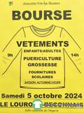 Bourse aux vêtements enfants adultes scolaire puériculture