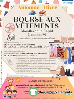 Photo de la bourse aux vêtements Bourse aux Vêtements Enfants et Ados