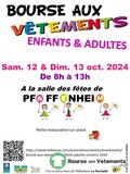 Photo Bourse aux vêtements enfants et adultes à Pfaffenheim