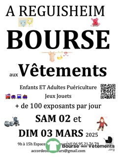 Photo de la bourse aux vêtements Bourse aux vetements enfants et adultes, puericulture jeux