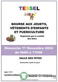 Bourse aux vêtements d'enfants, jouets et puériculture