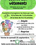 Bourse aux vêtements enfants-puériculture