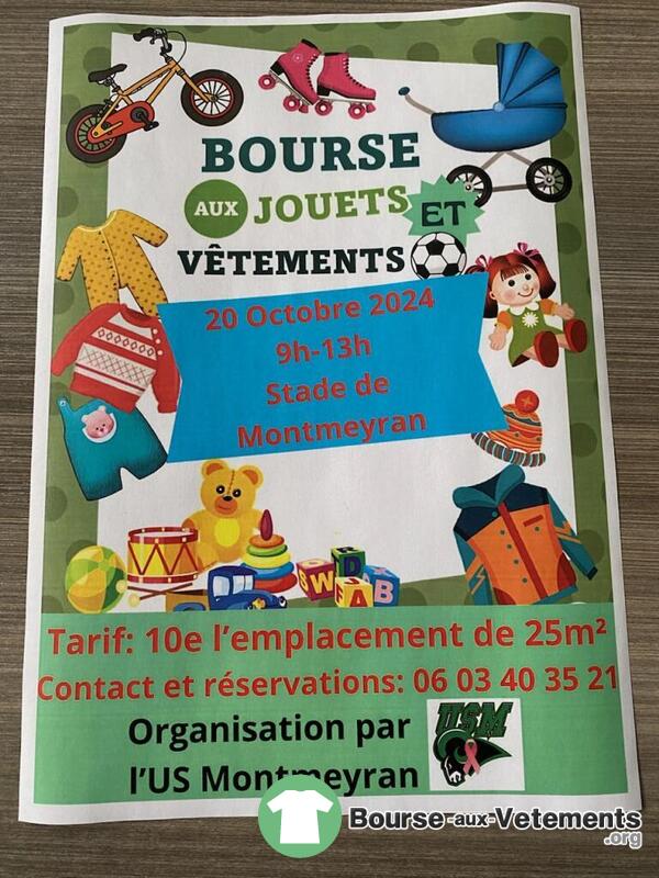 Bourse vêtements et jouets