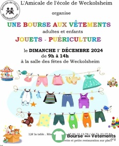 Photo de la bourse aux vêtements Bourse aux vêtements et jouets