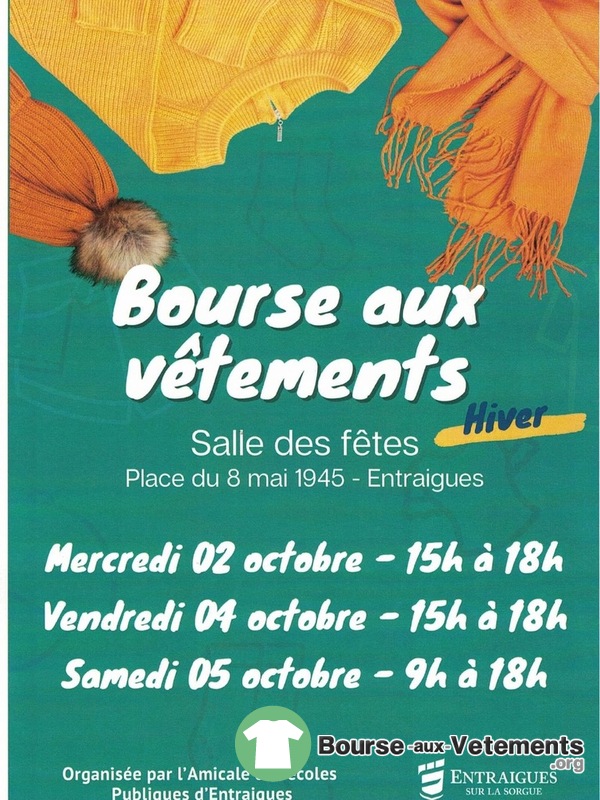 Bourse aux vêtements Hiver