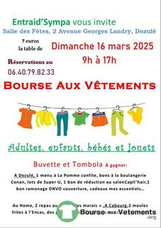 Photo de la bourse aux vêtements bourse aux vêtements, jouets