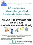 Bourse aux vêtements, jouets et articles de puériculture