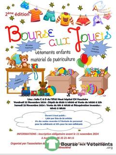 Photo de la bourse aux vêtements Bourse aux vêtements, jouets et puéricultures