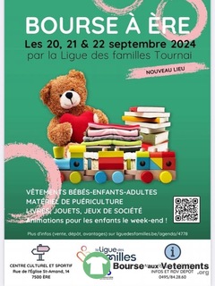 Photo de la bourse aux vêtements Bourse aux vêtements, jouets, livres et puériculture