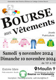 Bourse aux vêtements, jouets, puériculture