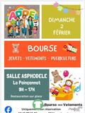 Bourse vêtements jouets puericulture enfants