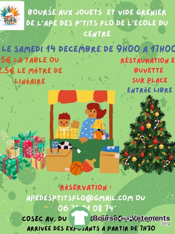 Bourses au jouets et vide grenier