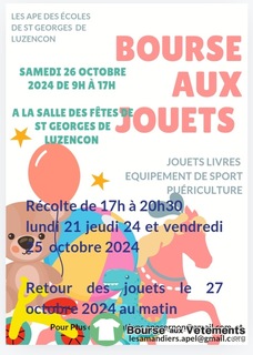 Photo de la bourse aux vêtements Bourses aux jouets des écoles