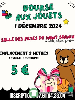 Bourses aux jouets et affaires de puéricultrice