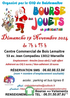 Photo de la bourse aux vêtements Bourses aux jouets et puericulture CIQ de BOISLEMAITRE