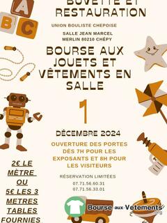 Photo de la bourse aux vêtements Bourses aux jouets et vêtements