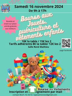 Photo de la bourse aux vêtements Bourses aux jouets, puériculture et vêtements enfants