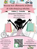 Bourses aux vêtements enfants et vide-dressing adulte