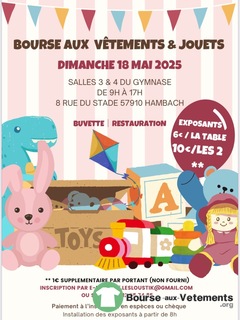 Photo de la bourse aux vêtements Bourses vêtements et jouets