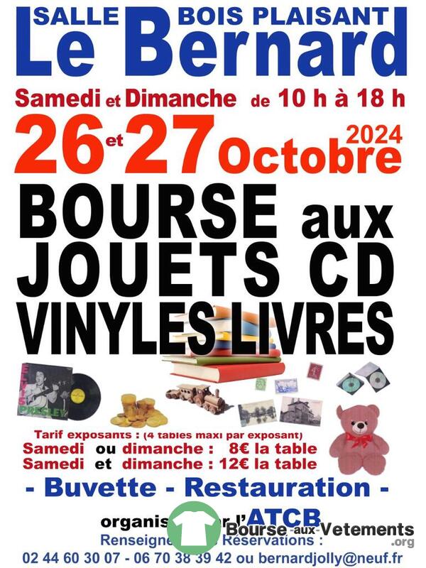 Bouse aux jouets livres disques...