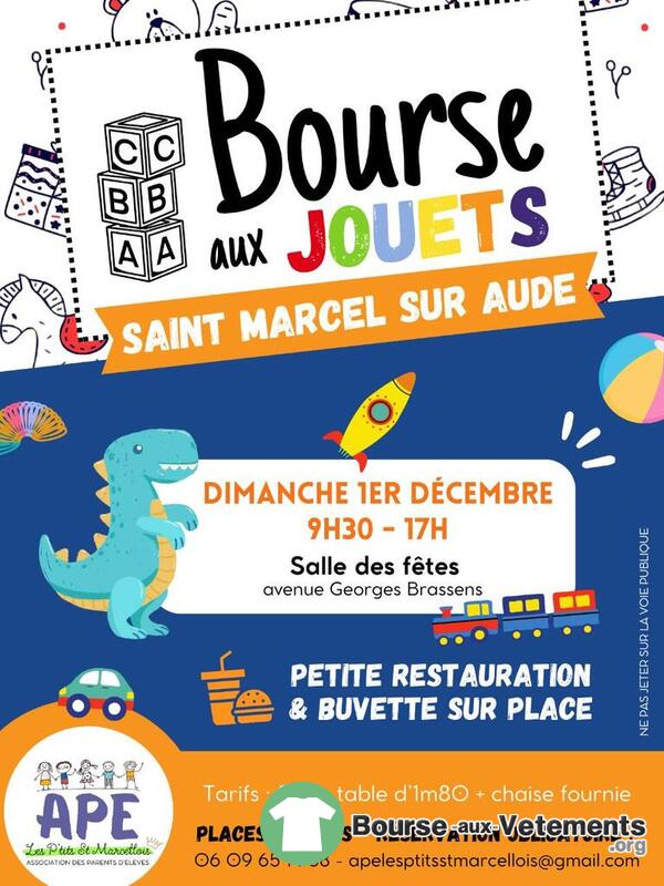 Bouse aux jouets de Saint Marcel Sur Aude