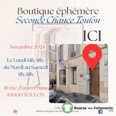 Photo de la bourse aux vêtements Boutique éphémère Seconde Chance Toulon