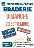 Braderie au profit du Secours Catholique