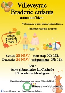 Photo de la bourse aux vêtements Braderie automne-hiver