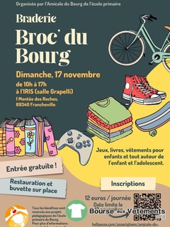 Photo de la bourse aux vêtements Braderie Broc du Bourg