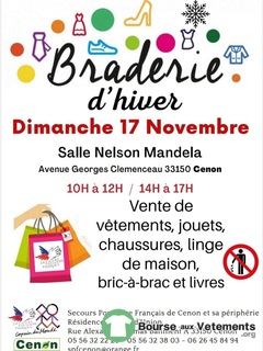 Photo de la bourse aux vêtements Braderie d’hiver