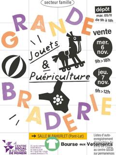 Photo de la bourse aux vêtements Braderie de Jouets, Layette et materiel de Puériculture