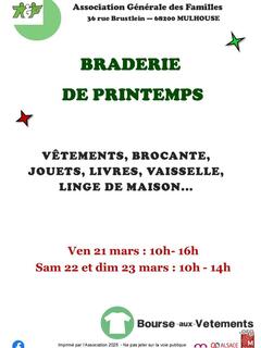 Photo de la bourse aux vêtements Braderie de printemps vêtements brocante