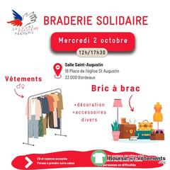 Photo de la bourse aux vêtements Braderie solidaire du Secours populaire