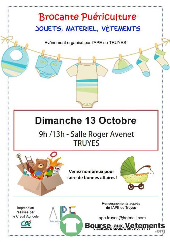 Brocante puériculture APE TRUYES