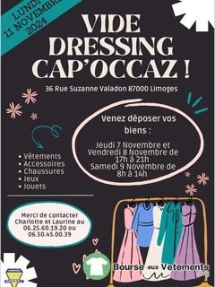 Photo de la bourse aux vêtements Cap’occaz