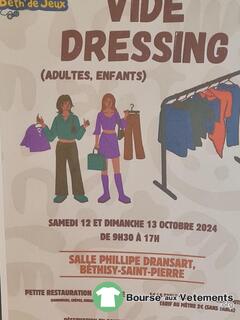 Photo de la bourse aux vêtements Dressing Bethisy Saint Pierre 60320 Salle Phillipe Dransant