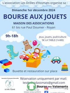 Photo de la bourse aux vêtements Les drôles d'assmats organise une bourse aux jouets