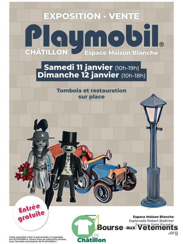 Exposition ventes de Playmobil