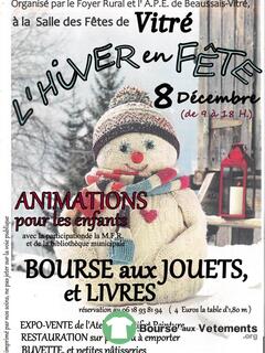 Photo de la bourse aux vêtements 'Fête de l'hiver' bourse aux jouets, jeux et livres.