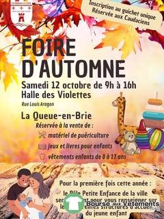 Photo de la bourse aux vêtements Foire d'automne