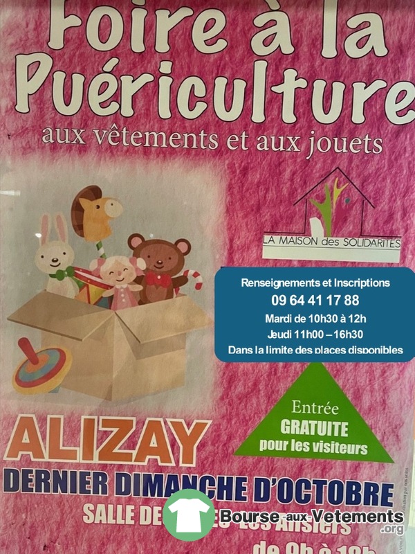 Foire à la puériculture et aux jouets