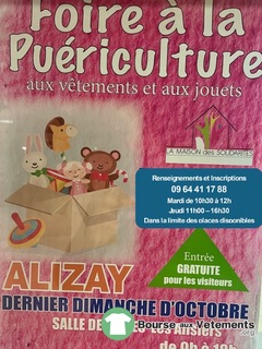 Photo de la bourse aux vêtements Foire à la puériculture et aux jouets