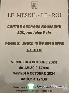 Photo de la bourse aux vêtements Foire aux vetements