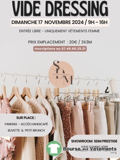 Photo de la bourse aux vêtements Grand vide dressing