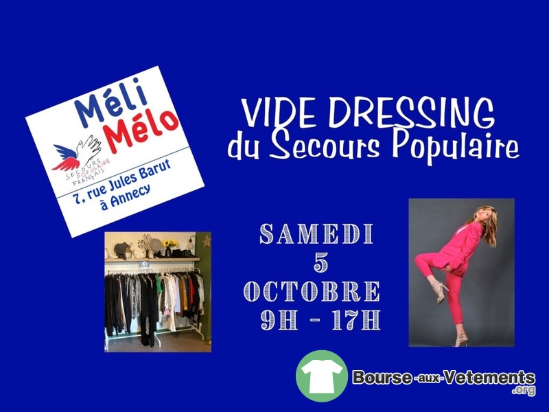 Grand vide dressing du secours pop chez Méli Mélo