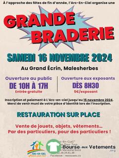 Photo de la bourse aux vêtements Grande braderie